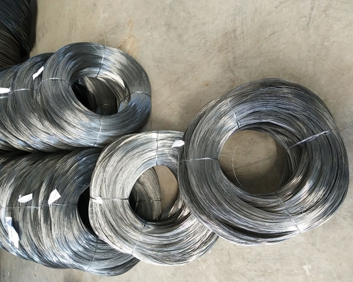 Raw pull spring steel wire