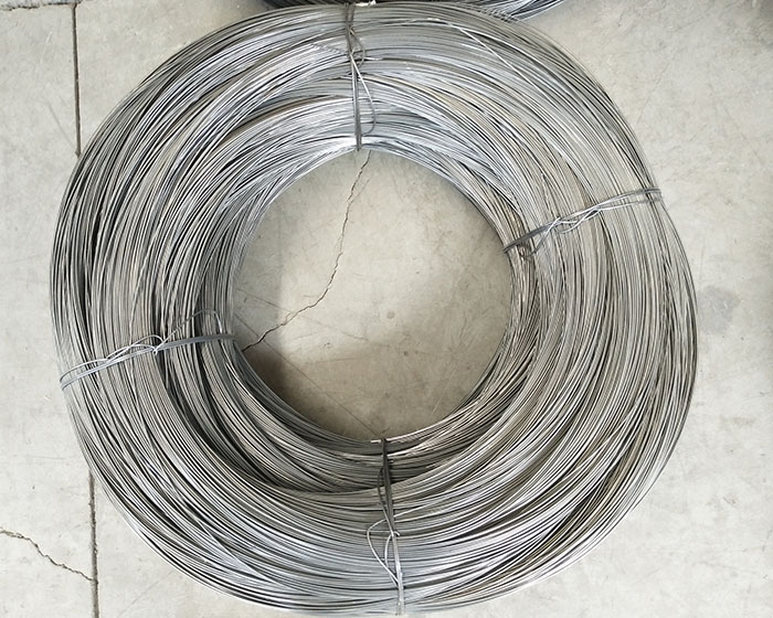 Raw pull spring steel wire